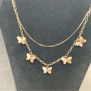 Butterfly Necklace-MOP